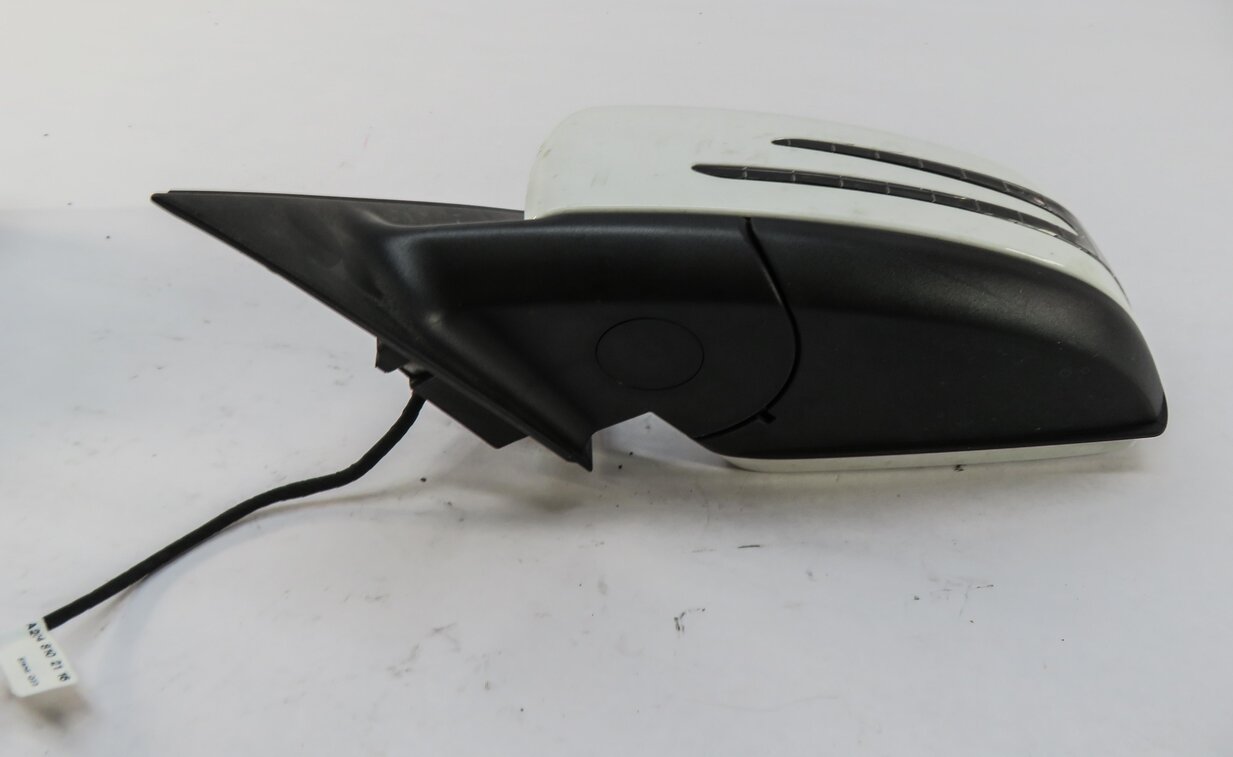 Thumbnail 6: 2013-2015 MERCEDES GLK250 GLK350 (X204) LEFT HEATED MEMORY DOOR MIRROR (WHITE)