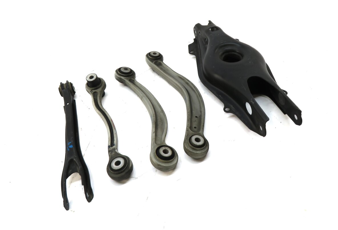 2015 MERCEDES BENZ GLK350 (X204) LEFT DRIVER REAR CONTROL ARM SET-5