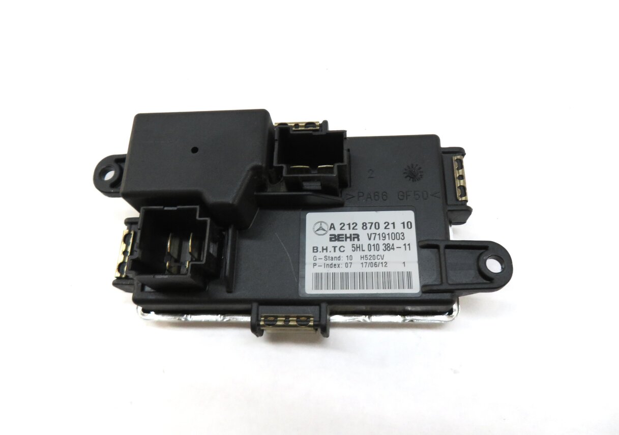 Thumbnail 3: 2013 MERCEDES C250 (W204) FRONT HEATER A/C BLOWER MOTOR RESISTOR
