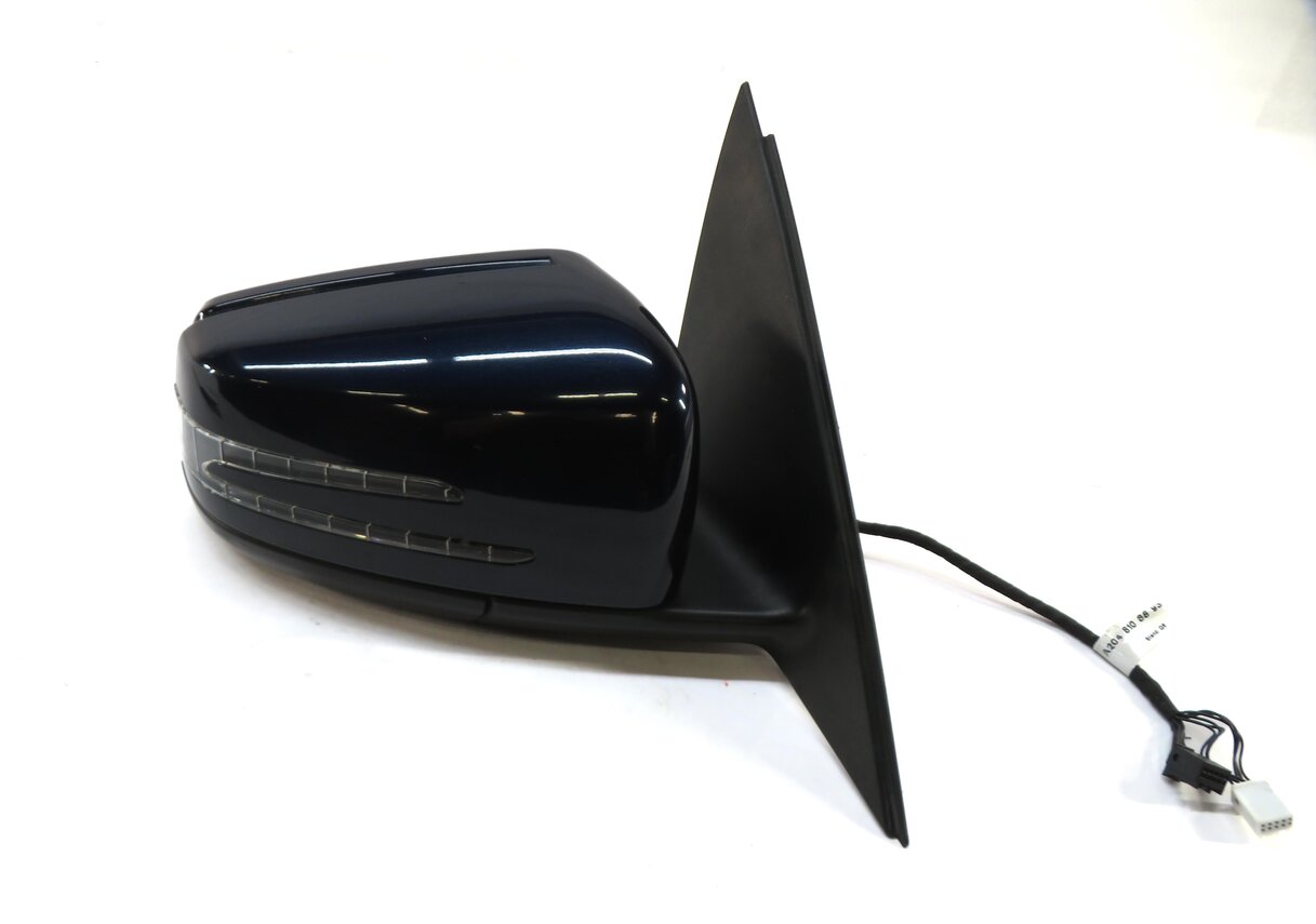 Thumbnail 5: 12-14 MERCEDES C250 C300 C350 (W204) RIGHT HEAT AUTODIM MEM DOOR MIRROR (BLUE)