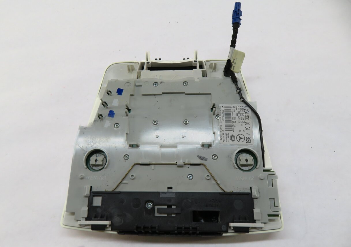 Thumbnail 5: 2013 MERCEDES C250 (W204) FRONT DOMELIGHT MAP READING DOME LIGHT LAMP (BLACK)