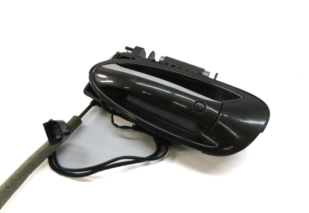 2010-2016 PORSCHE PANAMERA (970 G1) LEFT REAR KEYLESS DOOR HANDLE (CARBON GRAY)