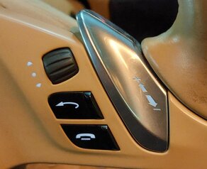 Thumbnail 3: 2010-2016 PORSCHE CAYENNE PANAMERA (958 970 G1) HEATED STEERING WHEEL (BEIGE)