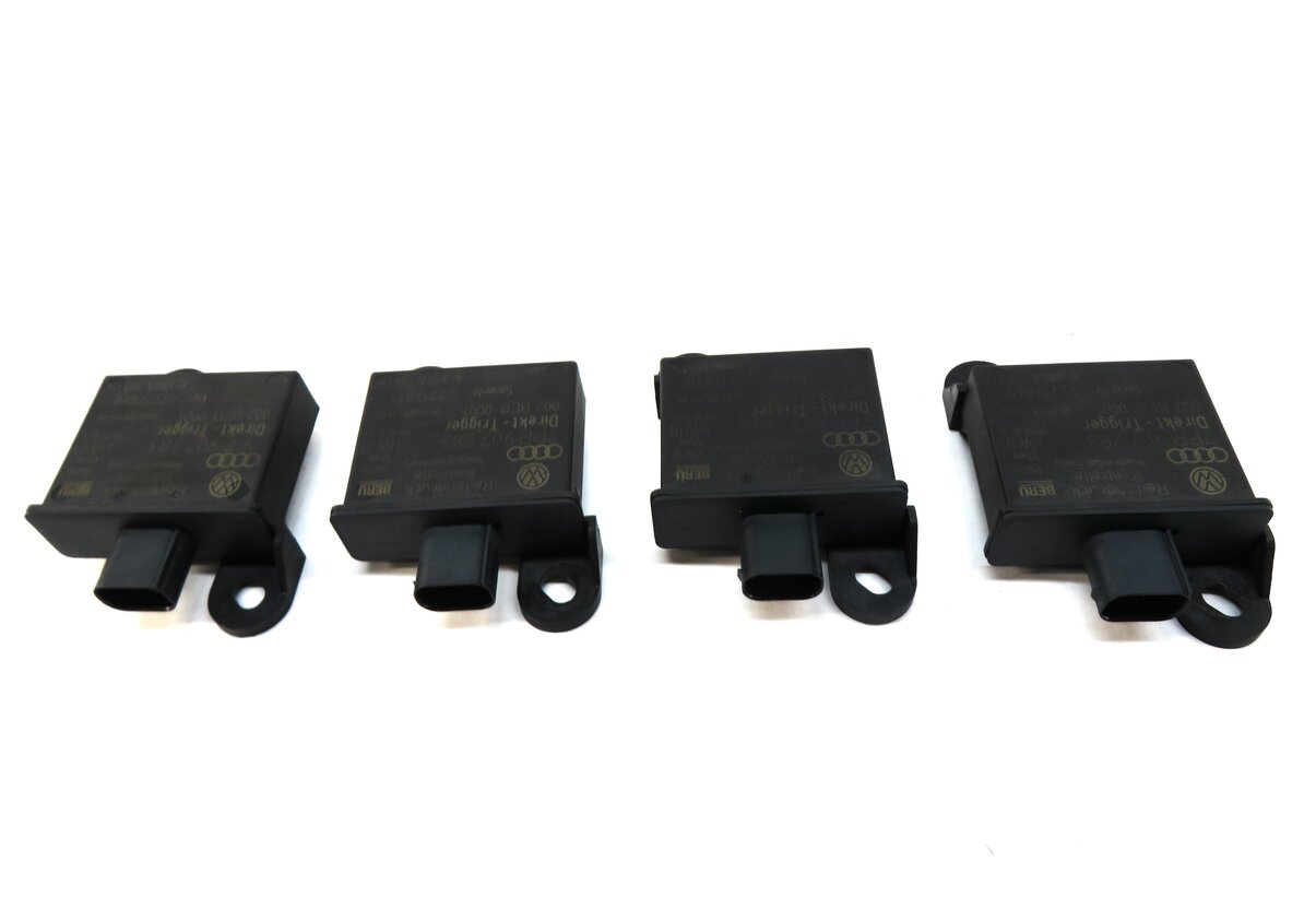 Thumbnail 2: 2011 PORSCHE PANAMERA (970 G1) TPMS TIRE AIR PRESSURE SENSOR TRIGGER MODULE SET