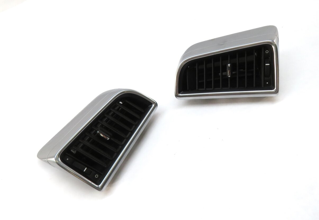Thumbnail 1: 2011 PORSCHE PANAMERA (970 G1) LEFT & RIGHT REAR PILLAR HEATER A/C AIR VENT SET