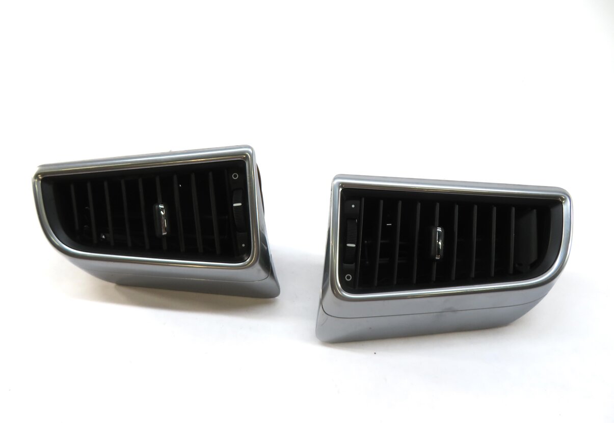 Thumbnail 3: 2011 PORSCHE PANAMERA (970 G1) LEFT & RIGHT REAR PILLAR HEATER A/C AIR VENT SET