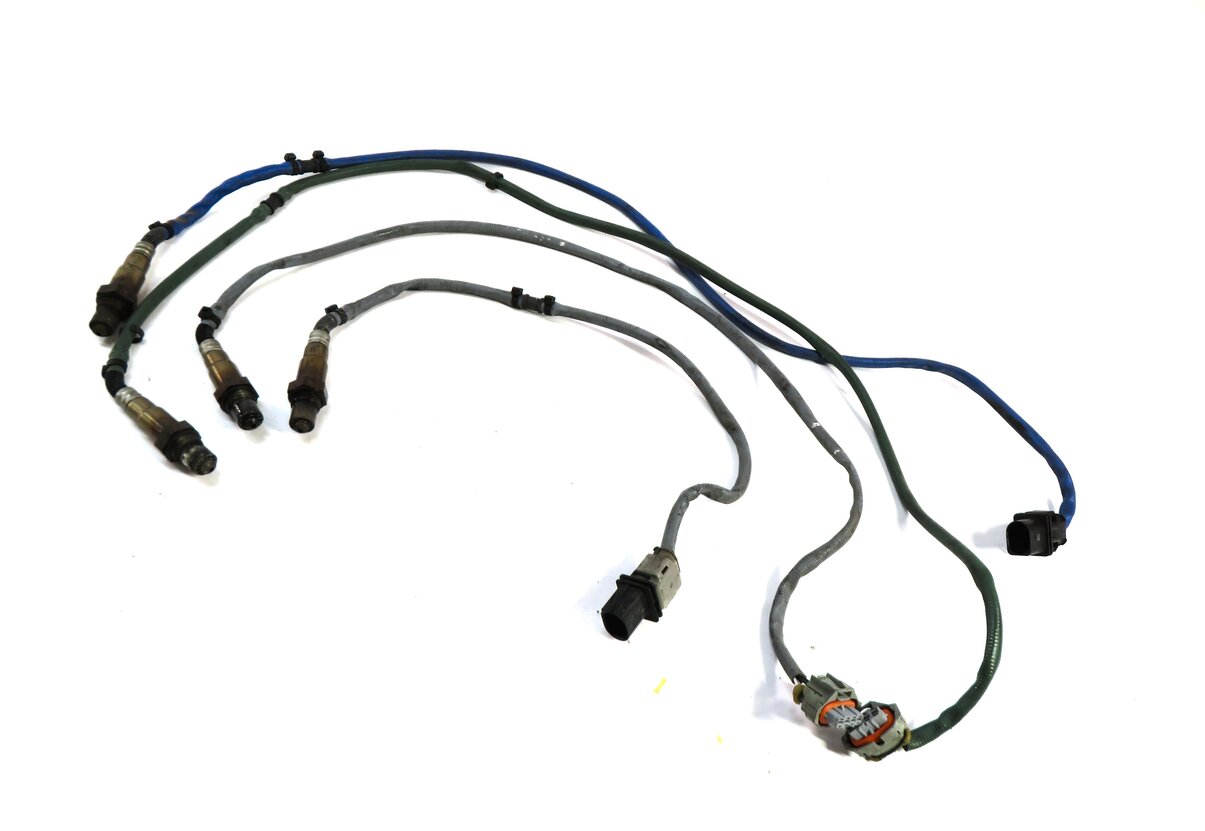 Thumbnail 1: 2011 PORSCHE PANAMERA (970 G1) PRE POST CAT O2 OXYGEN LAMBDA PROBE SENSOR SET