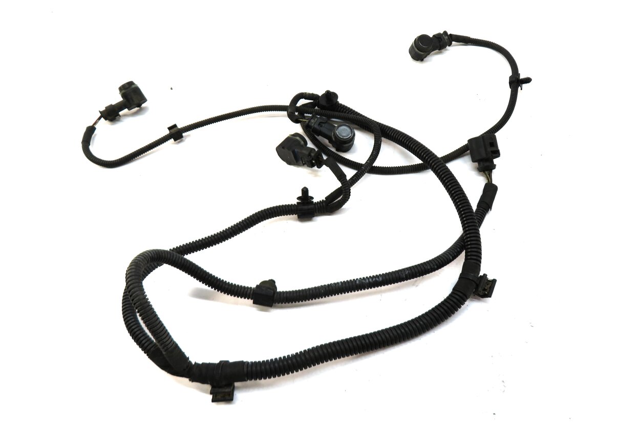Thumbnail 3: 2011 PORSCHE PANAMERA (970 G1) REAR PDC PARK SENSOR SET w/ HARNESS (GRAY)