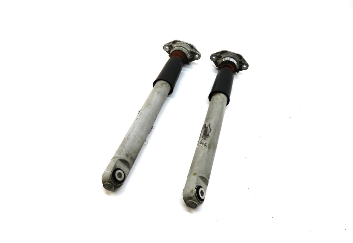 2011 PORSCHE PANAMERA (970 G1) LEFT & RIGHT REAR SUSPENSION SHOCK STRUT SET-2