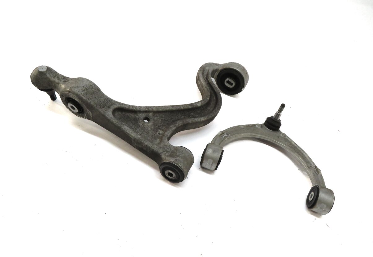 2010-2013 PORSCHE PANAMERA (970 G1) LEFT FRONT UPPER & LOWER CONTROL ARM SET-2