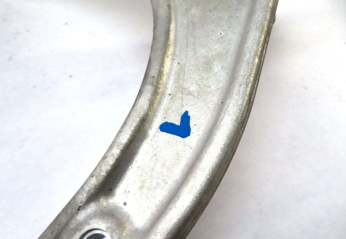 Thumbnail 8: 2010-2013 PORSCHE PANAMERA (970 G1) LEFT FRONT UPPER & LOWER CONTROL ARM SET-2