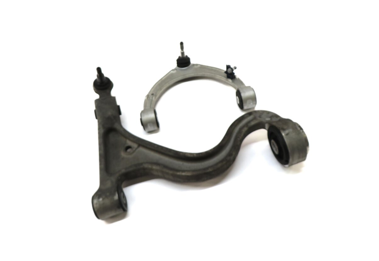 2010-2013 PORSCHE PANAMERA (970 G1) RIGHT FRONT UPPER & LOWER CONTROL ARM SET-2