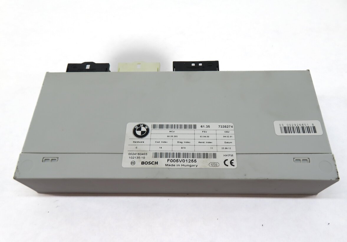 Thumbnail 2: 2012 BMW X5 (E70) LIFTGATE LIFT GATE TRUNK OPEN CLOSE CONTROL MODULE 61357335274