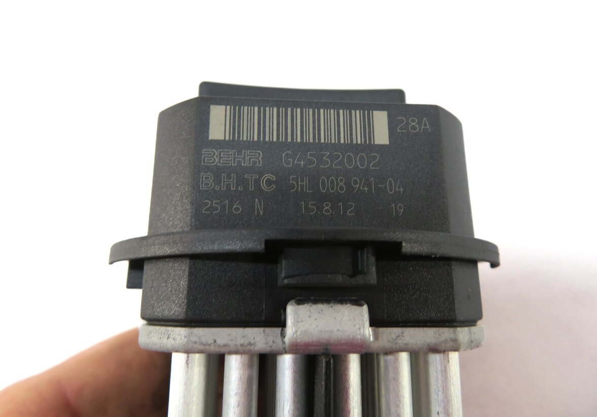 Thumbnail 4: 2012 BMW X5 (E70) REAR HVAC A/C HEATER BLOWER MOTOR RESISTOR 64116949645