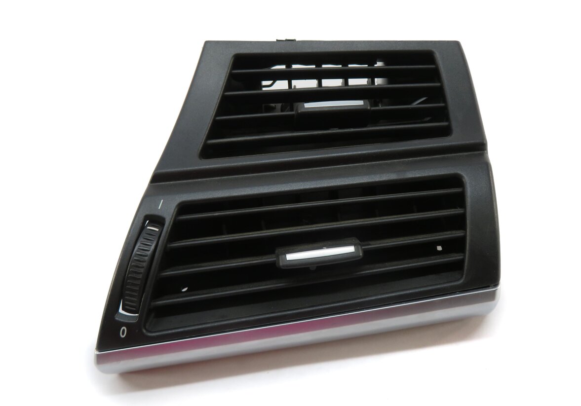 Thumbnail 2: 2012 BMW X5 (E70) FRONT RIGHT PASSENGER HVAC A/C HEATER DASH AIR VENT (BLACK)