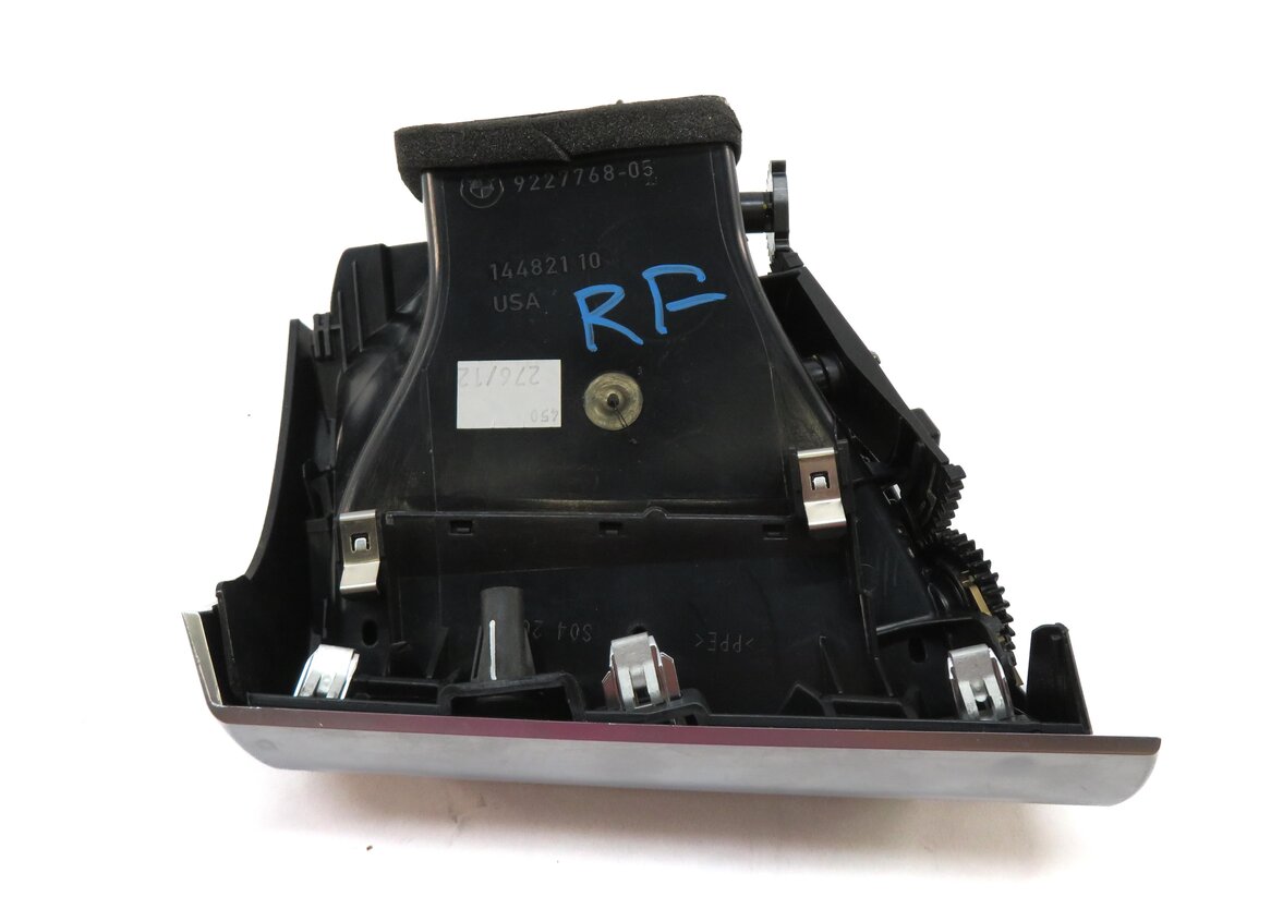 Thumbnail 4: 2012 BMW X5 (E70) FRONT RIGHT PASSENGER HVAC A/C HEATER DASH AIR VENT (BLACK)