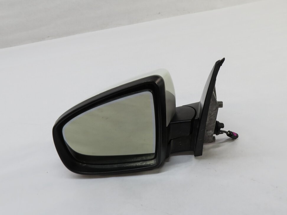 Thumbnail 1: 2010-2013 BMW X5 (E70) LEFT P-FOLD AUTODIM CAMERA HEATED DOOR MIRROR (WHITE 300)