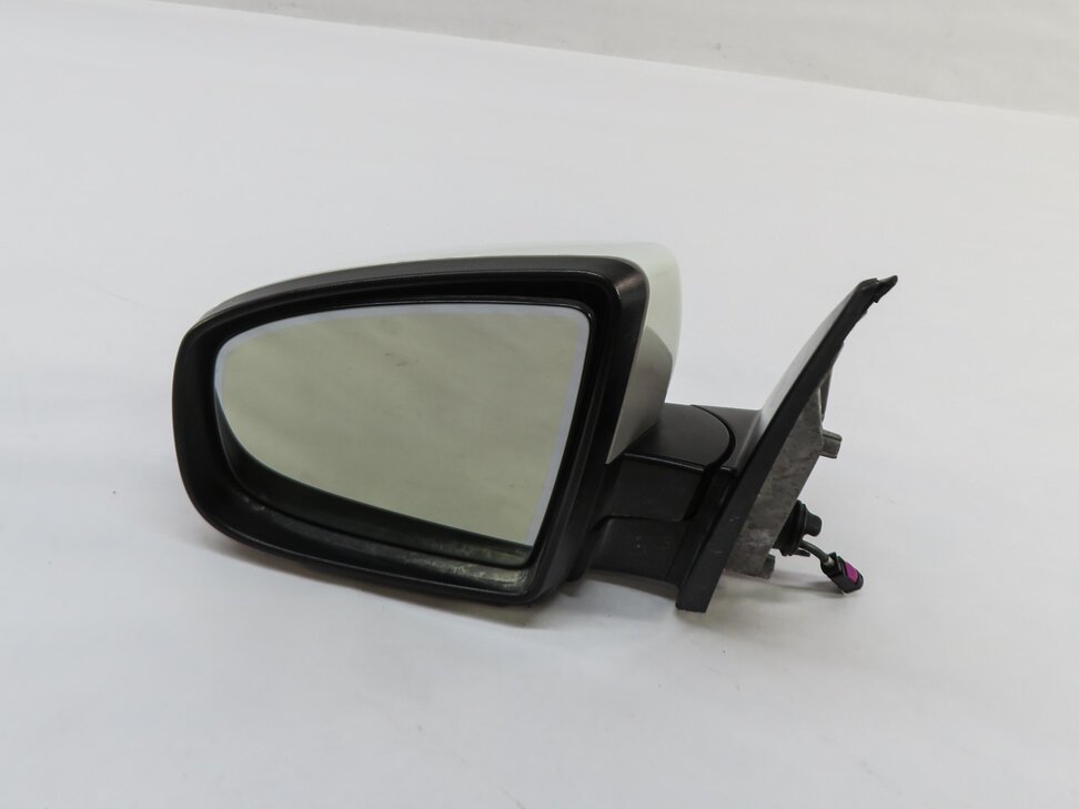 Thumbnail 9: 2010-2013 BMW X5 (E70) LEFT P-FOLD AUTODIM CAMERA HEATED DOOR MIRROR (WHITE 300)