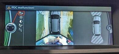 Thumbnail 2: 10-13 BMW X5 (E70) RIGHT P-FOLD AUTODIM CAMERA HEATED DOOR MIRROR (WHITE 300)