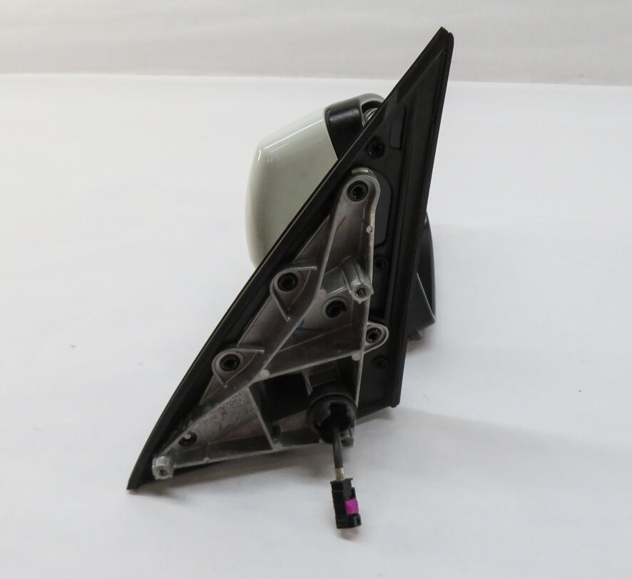 Thumbnail 4: 10-13 BMW X5 (E70) RIGHT P-FOLD AUTODIM CAMERA HEATED DOOR MIRROR (WHITE 300)