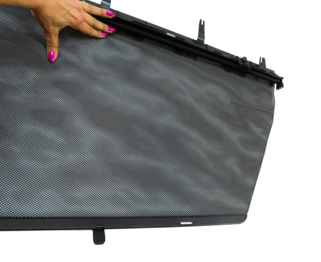 Thumbnail 5: 07-13 BMW X5 (E70) LEFT REAR DOOR RETRACTABLE WINDOW UV SUN SCREEN SHADE (BLACK)