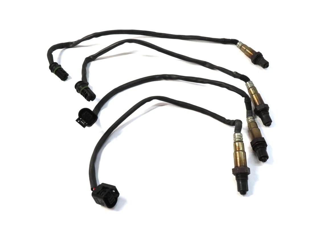 Thumbnail 2: 2012 BMW X5 (E70) 4.4L 4.4TT N63 PRE POST CAT O2 OXYGEN SENSOR SET/4 11787576673