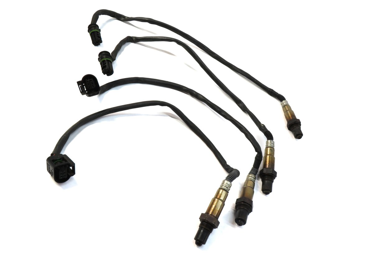 Thumbnail 3: 2012 BMW X5 (E70) 4.4L 4.4TT N63 PRE POST CAT O2 OXYGEN SENSOR SET/4 11787576673