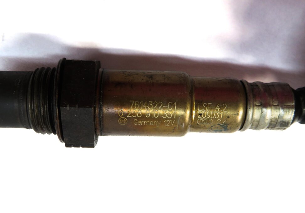 Thumbnail 5: 2012 BMW X5 (E70) 4.4L 4.4TT N63 PRE POST CAT O2 OXYGEN SENSOR SET/4 11787576673
