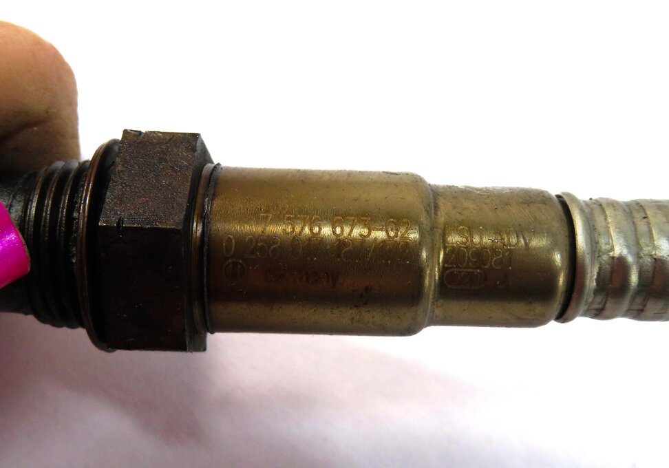 Thumbnail 6: 2012 BMW X5 (E70) 4.4L 4.4TT N63 PRE POST CAT O2 OXYGEN SENSOR SET/4 11787576673
