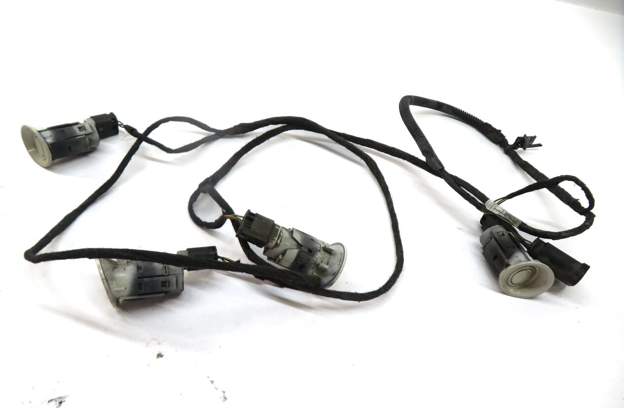 Thumbnail 2: 2006 RANGE ROVER (L322) REAR PDC PARK DISTANCE SENSOR SET w/ HARNESS (WHITE)