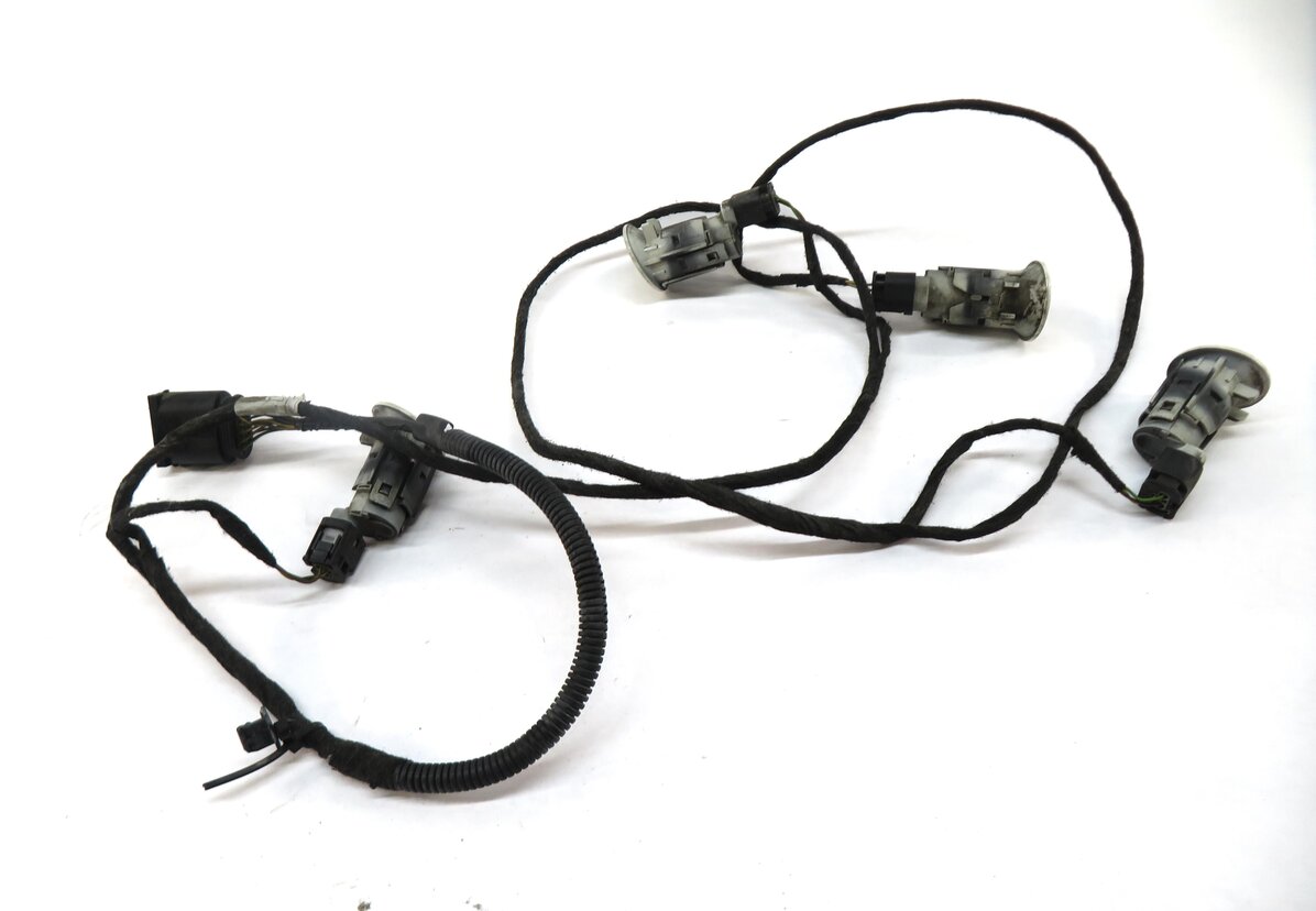Thumbnail 3: 2006 RANGE ROVER (L322) REAR PDC PARK DISTANCE SENSOR SET w/ HARNESS (WHITE)