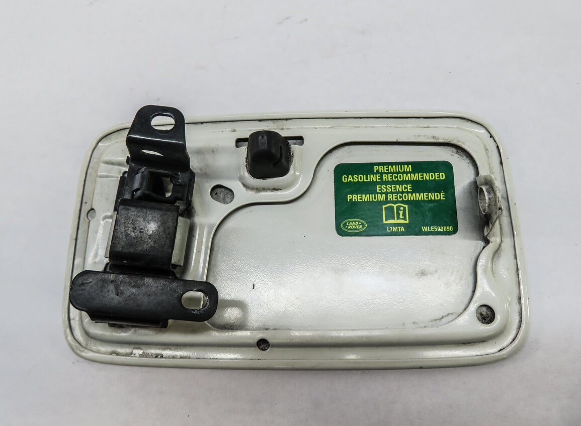 Thumbnail 4: 2003-2012 RANGE ROVER (L322) FUEL TANK DOOR LID COVER TRIM (CHAWTON WHITE 603)