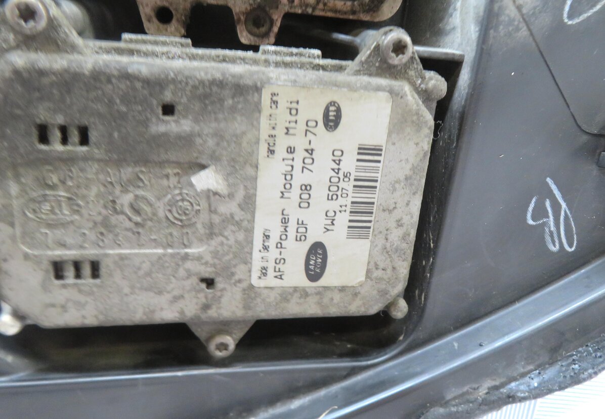 Thumbnail 6: 2006-2009 RANGE ROVER (L322) RIGHT HID XENON ADAPTIVE AFS HEADLIGHT LIGHT LAMP