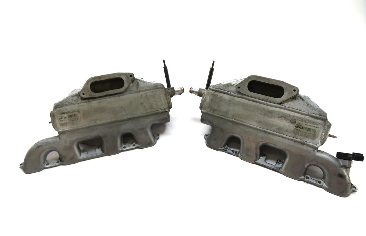 Thumbnail 2: 06-09 RANGE ROVER SPORT (L320 L322) 4.2L SUPER - INTAKE MANIFOLD INTERCOOLER SET