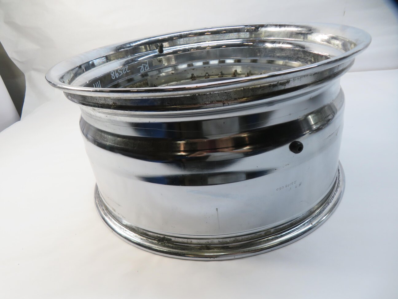 Thumbnail 5: VELLANO 5x120 22x10.5 3 PIECE CHROME 5 SPOKE WHEEL RIM