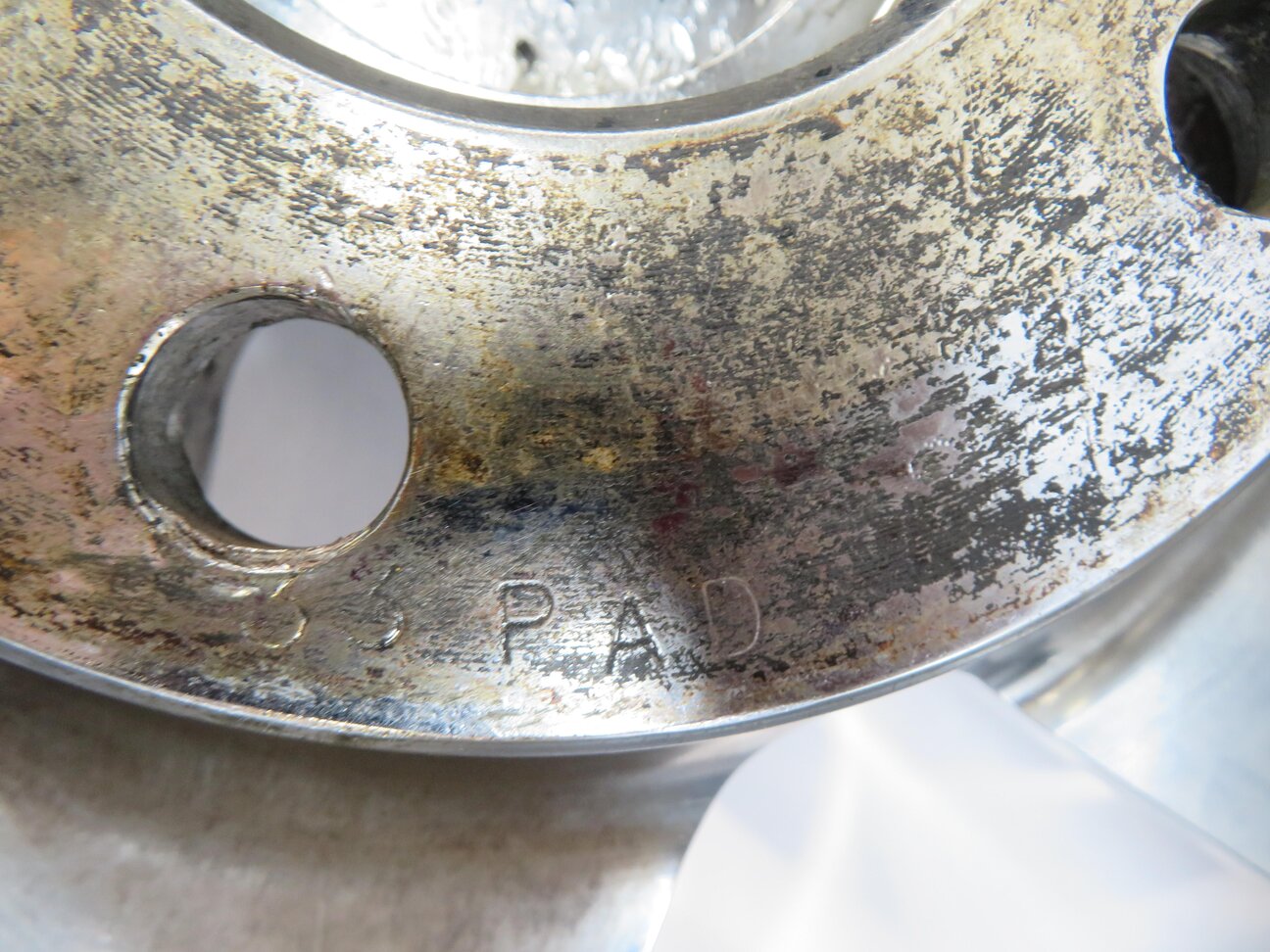 Thumbnail 6: VELLANO 5x120 22x10 3 PIECE CHROME 5 SPOKE WHEEL RIM