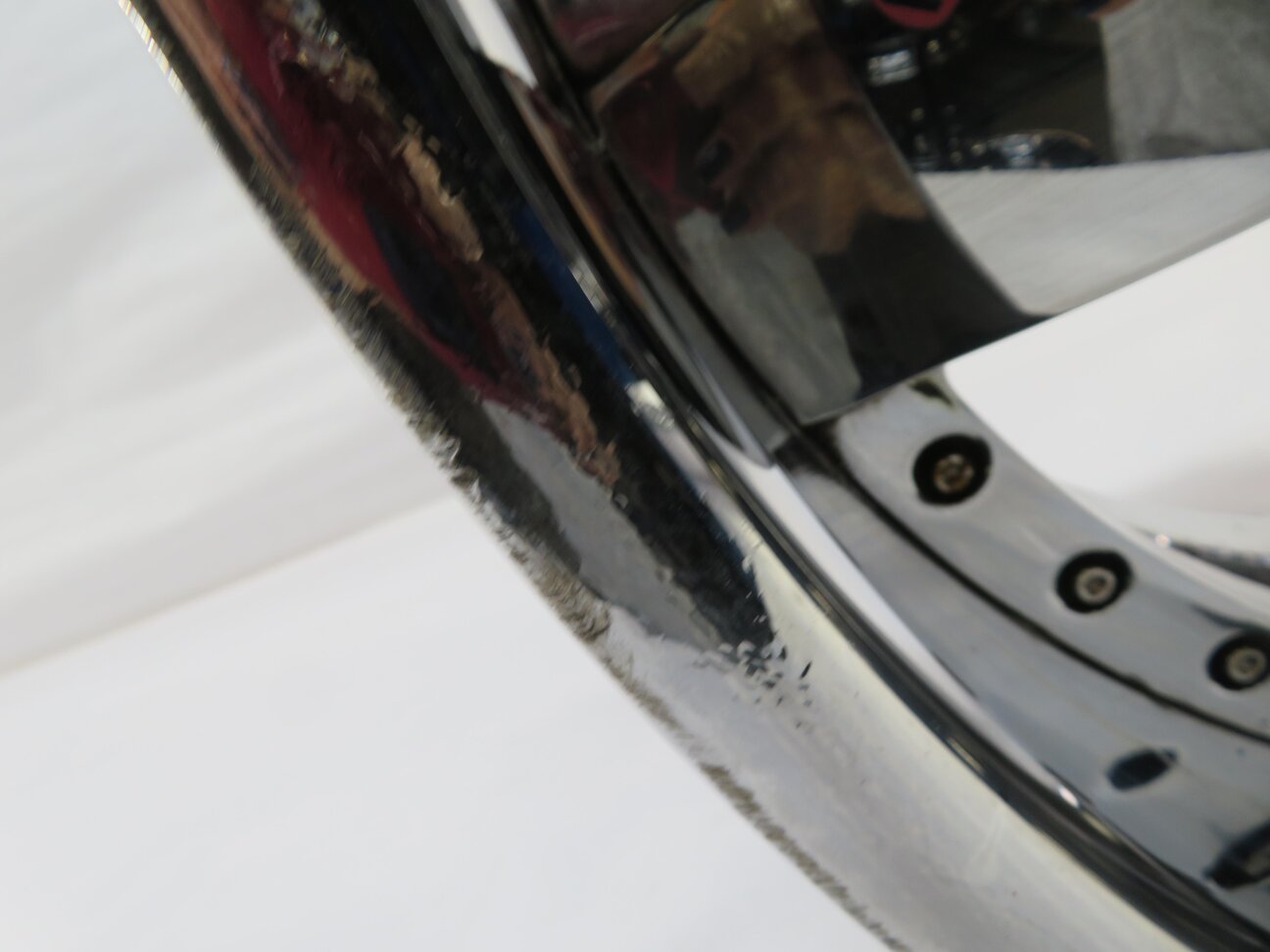 Thumbnail 3: VELLANO 5x120 22x10 3 PIECE CHROME 5 SPOKE WHEEL RIM