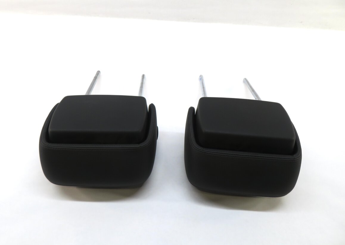Thumbnail 4: 2015 AUDI A3 (8V) FRONT LEFT & RIGHT SEAT HEADREST SET-2 (BLACK FZ)