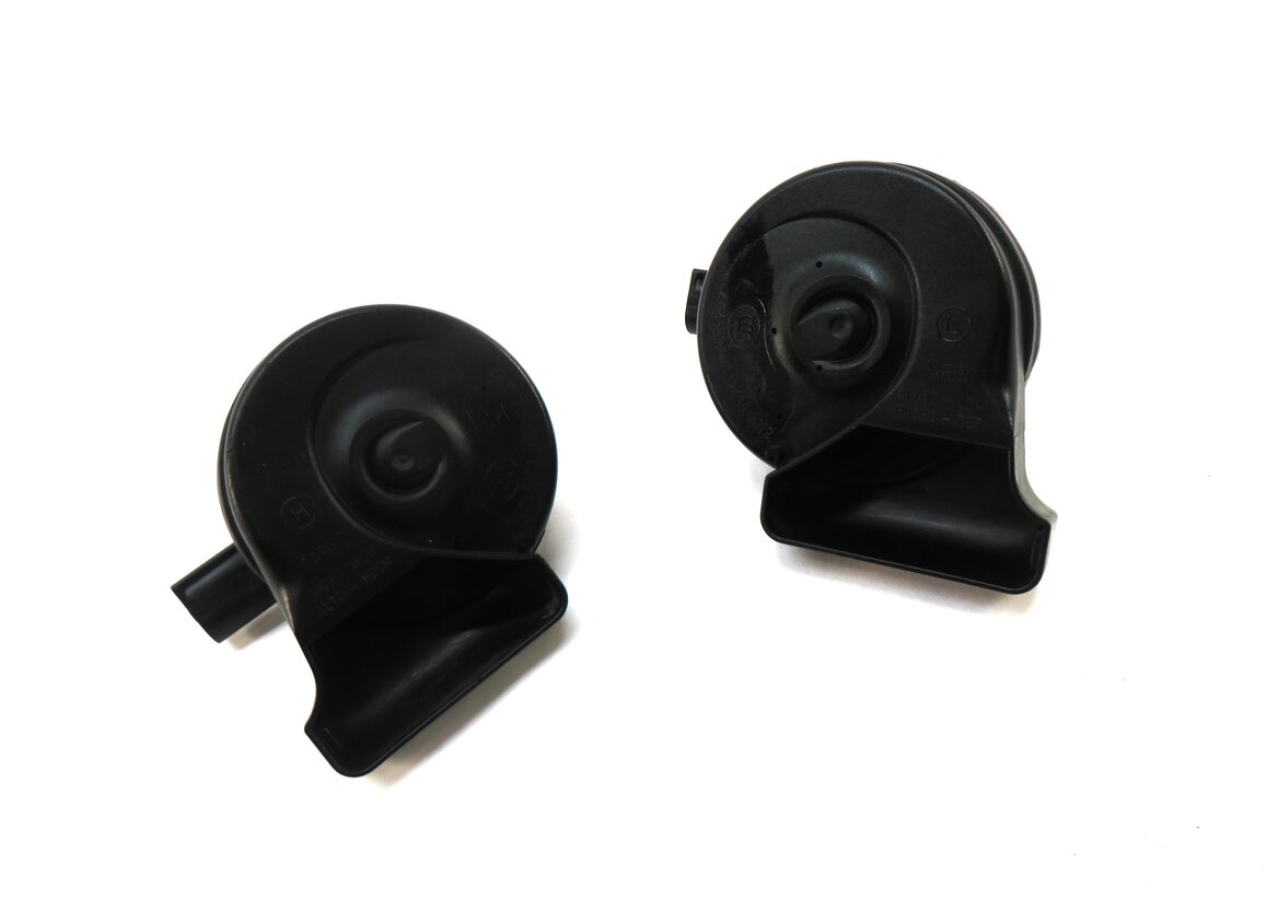 2013-2016 AUDI A3 (8V) HIGH & LOW TONE EMERGENCY SAFETY ALERT SIGNAL HORN SET- 2
