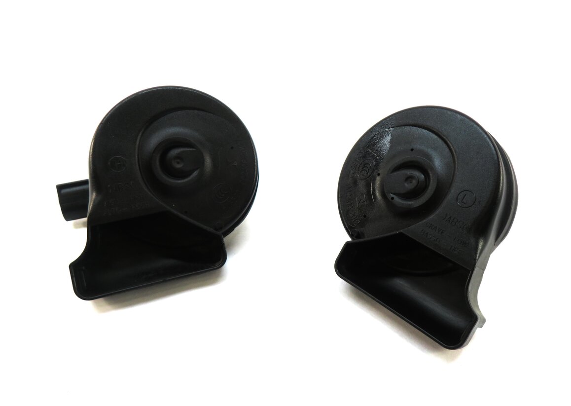Thumbnail 2: 2013-2016 AUDI A3 (8V) HIGH & LOW TONE EMERGENCY SAFETY ALERT SIGNAL HORN SET- 2
