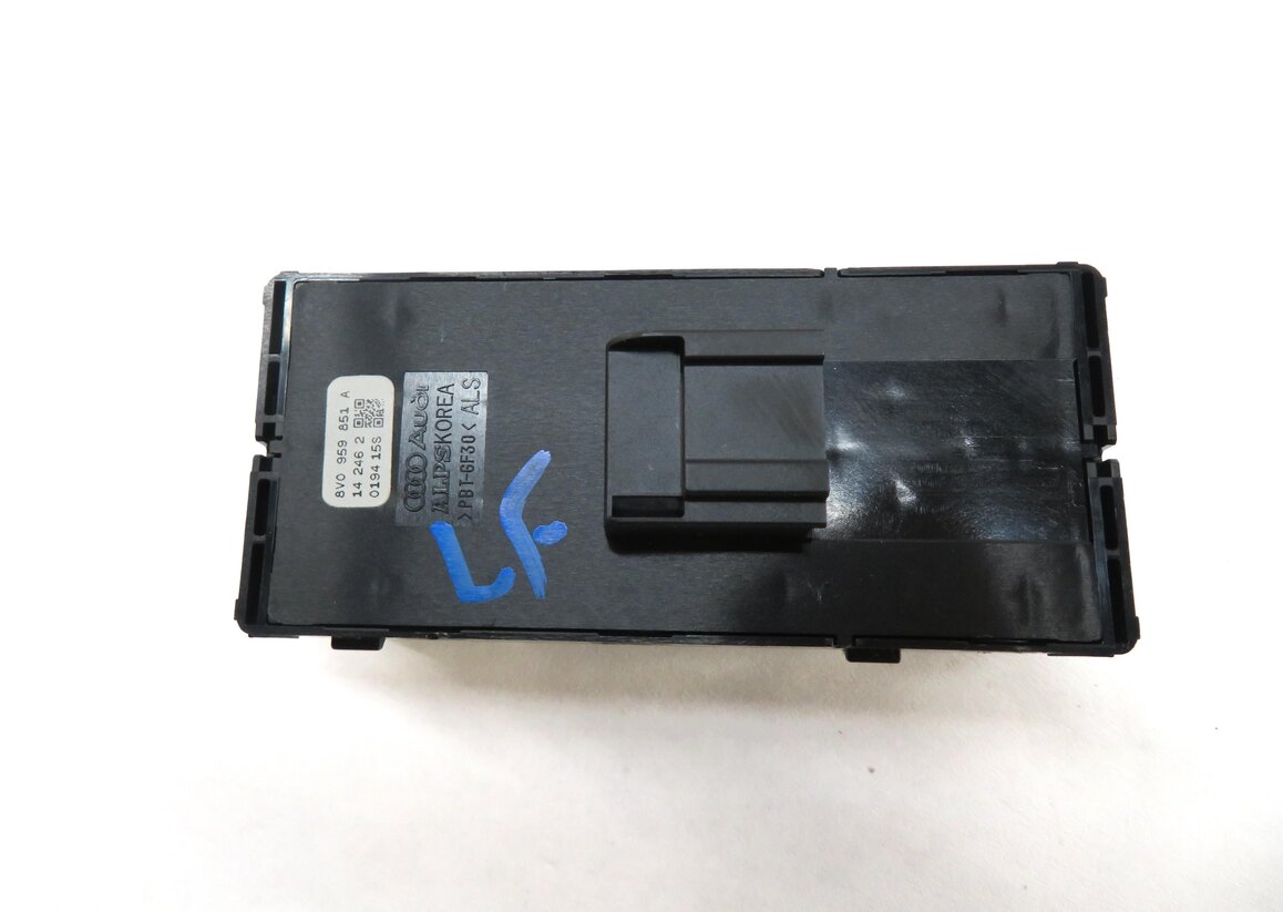 Thumbnail 4: 2015-2017 AUDI A3 S3 (8V) LEFT FRONT DRIVER DOOR MASTER POWER WINDOW SWITCH
