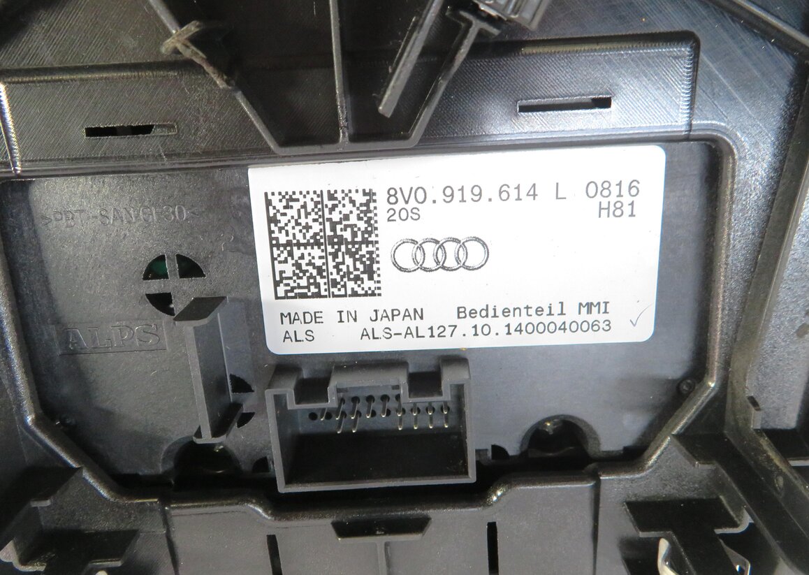 Thumbnail 12: 2015 AUDI A3 (8V) GEAR SHIFTER TRIM w/ MMI CONTROL SWITCH