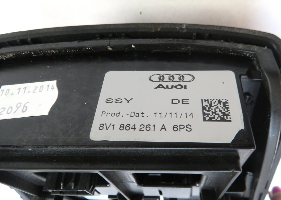 Thumbnail 13: 2015 AUDI A3 (8V) GEAR SHIFTER TRIM w/ MMI CONTROL SWITCH