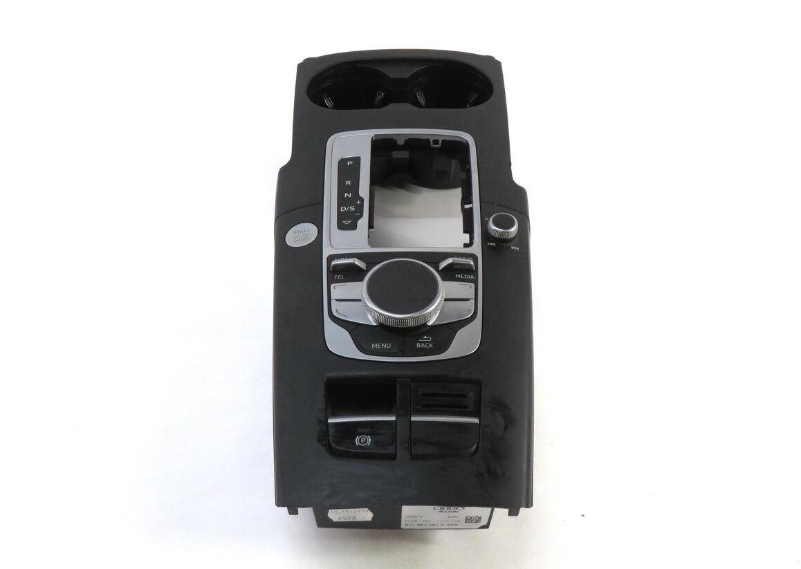 Thumbnail 3: 2015 AUDI A3 (8V) GEAR SHIFTER TRIM w/ MMI CONTROL SWITCH