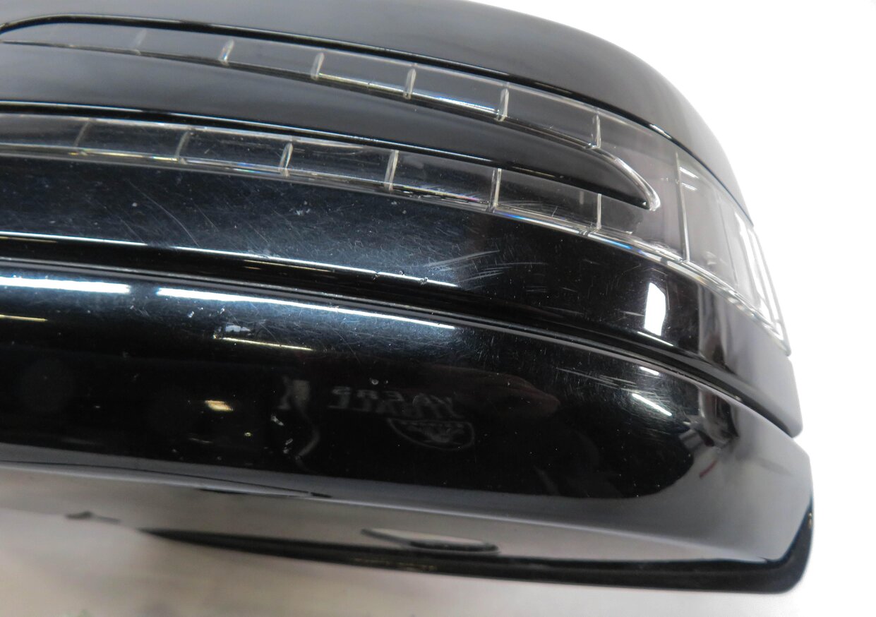 Thumbnail 7: 10-13 MERCEDES S-CLASS W221 LEFT DOOR MIRROR P-FOLD HEAT MEMORY AUTODIM (BLACK)