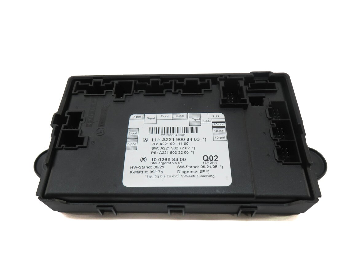 Thumbnail 2: 2012-2013 MERCEDES S350 S400 S550 S63 S65 W221 RIGHT FRONT PASSENGER DOOR MODULE