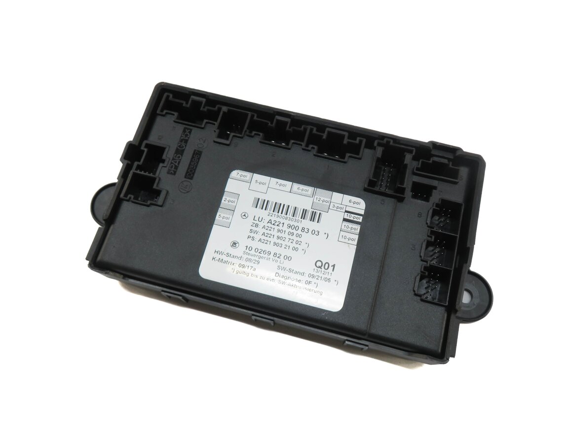 10-13 MERCEDES S-CLASS (W221) FRONT LEFT DRIVER DOOR CONTROL MODULE