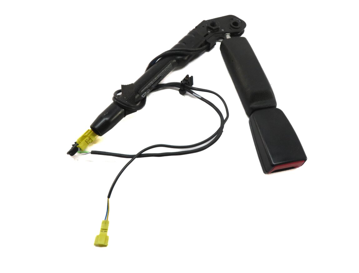 08-14 MERCEDES S CL CLASS W221 C216 - LEFT FRONT DRIVER SEATBELT RECEIVER BLACK