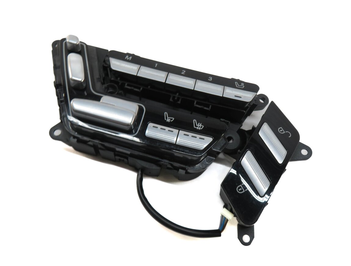 07-14 MERCEDES CL-CLASS S-CLASS W216 W221 FRONT LEFT DRIVER SEAT CONTROL SWITCH