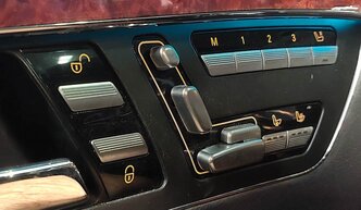 Thumbnail 2: 07-14 MERCEDES CL-CLASS S-CLASS W216 W221 FRONT LEFT DRIVER SEAT CONTROL SWITCH